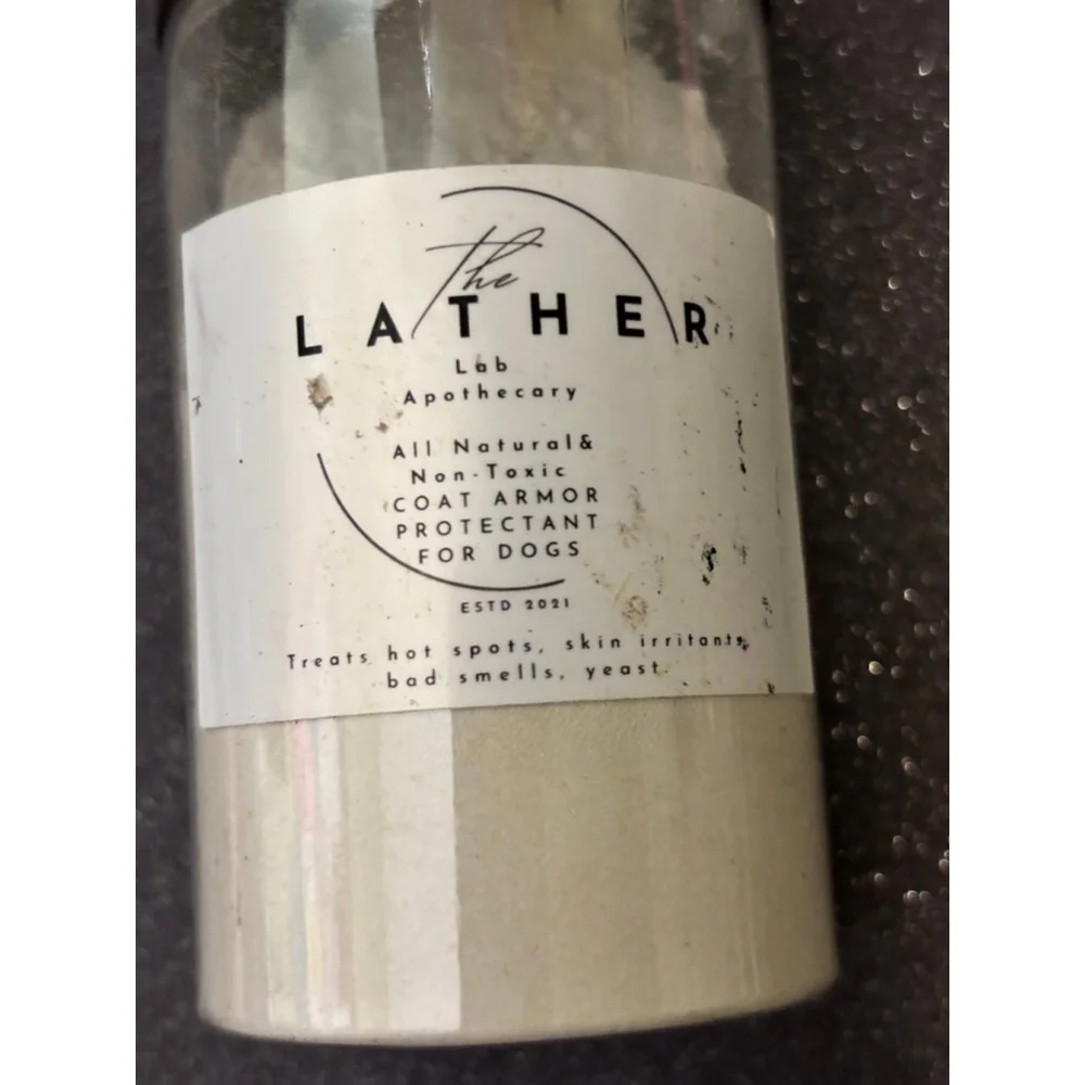 Dog - Cat -The Lather Lab Apothecary Coat Protectant Powder, 4 oz